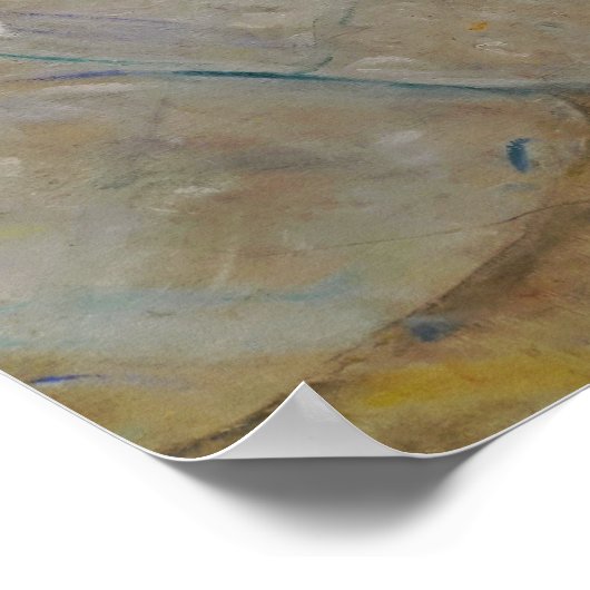 クリムト – 黒い羽毛の帽子1910 ポスター (角)