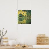 クリムト- 1910年の城室 ポスター (キッチン)