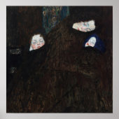 クリムト- 2人の子どもがいる母(家族) ポスター (正面)