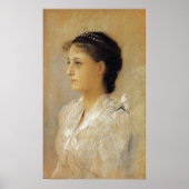 クリムト- Emilie Floge 1891 ポスター (正面)