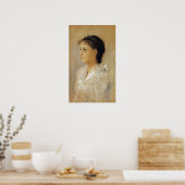 クリムト- Emilie Floge 1891 ポスター (キッチン)