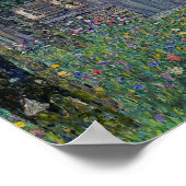 クリムト- Farmhouse In Upper Austria 1911 ポスター (角)