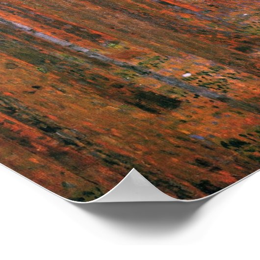 クリムト- Fir Forest 1901 ポスター (角)