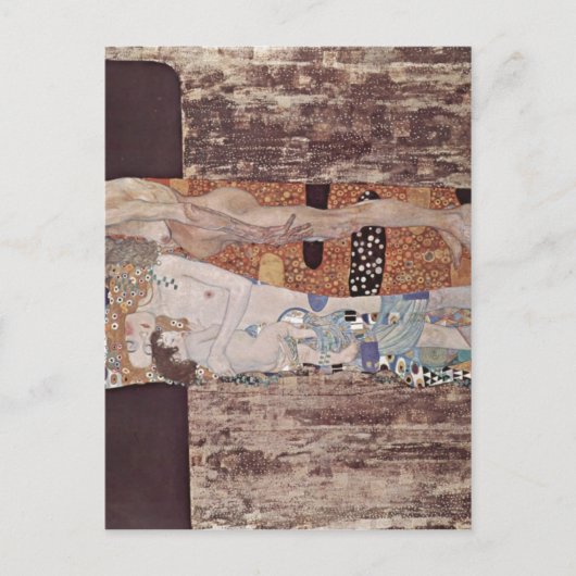 クリムト, Gustav Die Drei Lebensalter Frau 1905 T ポストカード (正面)