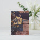 クリムト, Gustav Die Musik 1895テクニック？l auf Lein ポストカード (スタンド正面)