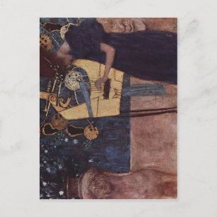 クリムト, Gustav Die Musik 1895テクニック？l auf Lein ポストカード