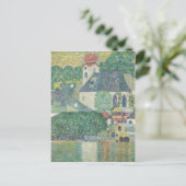 クリムト、Gustav Kirche in Unterach am Attersee 1916 ポストカード (スタンド正面)
