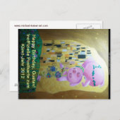 クリムト-Jahr-2012 ポストカード (正面/裏面)