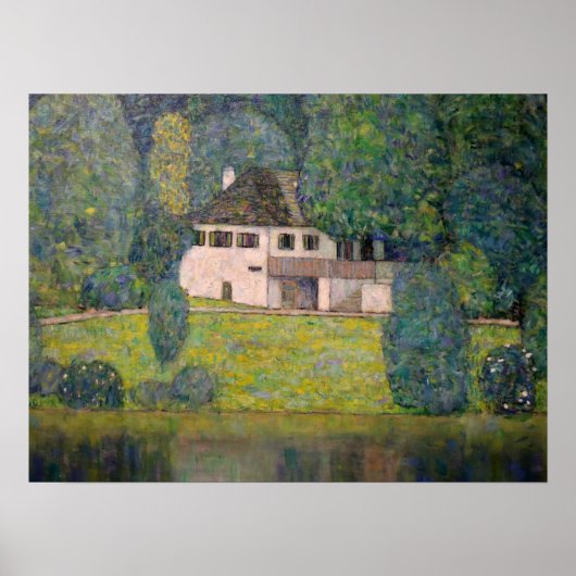 クリムト- Litzlberg Keller 1915 ポスター (正面)