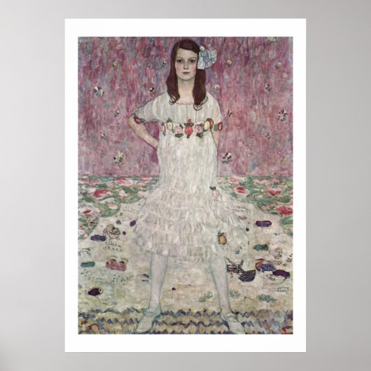 クリムト- Mada Primavesi1912 ポスター (正面)