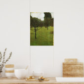 クリムト- Orchard 1896 ポスター (キッチン)