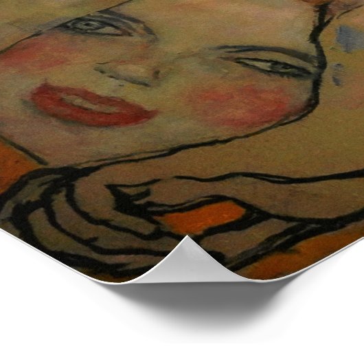 クリムト- The Bride 1917 ポスター (角)