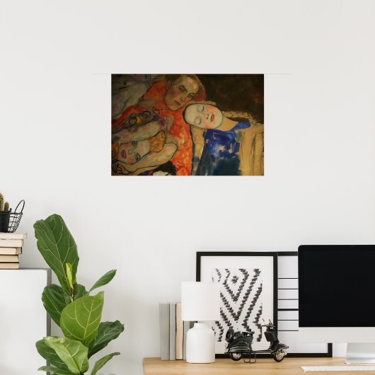 クリムト- The Bride 1917 ポスター (ホームオフィス)