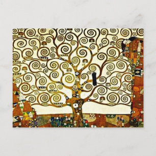 クリムト- The Tree of Life, stoclet frieze ポストカード