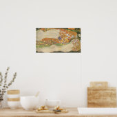 クリムト～Wasserschlangen (Freundinnen) IIポスター ポスター (キッチン)