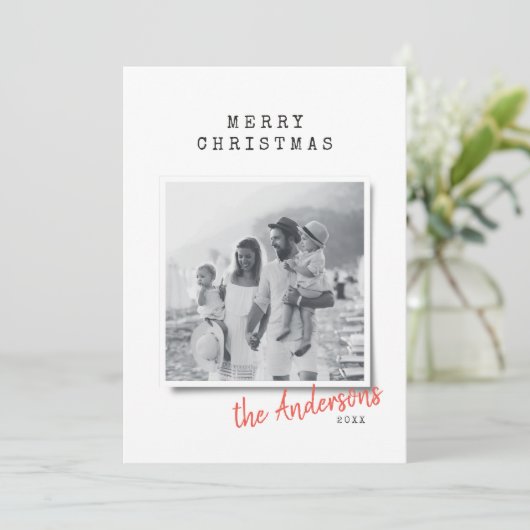 クリモダンスマスヴィンテージインディ写真 シーズンカード (スタンド正面)