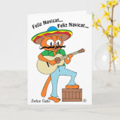 クリユーモアのあるスマスカードセナーガトメオイカトマス カード (黄色い花)