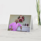 クリユーモアのあるスマスカード シーズンカード (正面)