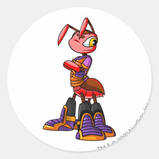 クリルドール選手 ラウンドシール (正面)