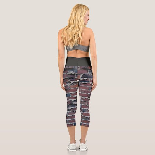 クリンカーブリックハイウェストキャプリス カプリレギンス (裏面)