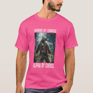 クリンギアルファウルフミームクリンギクおもしろいリンゲ狼男 Tシャツ