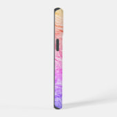 クリンクルレインボー紙 iPhone 15ケース (右側面)