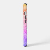 クリンクルレインボー紙 iPhone 15ケース (左側面)
