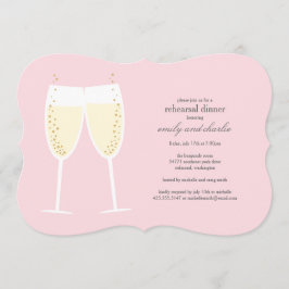 クリンク眼鏡結婚のリハーサル招待状 招待状