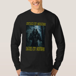 クリングイおもしろいオオカミミームクリンガーワーウルフアルファオカミ Tシャツ