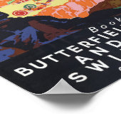 クリング中国ヴィンテージ旅行ポスター復元 ポスター (角)