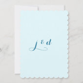 クリンスカ日本のスタムウェディング招待状 招待状 (裏面)