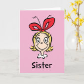 クリンチがクリスマスを盗んだ | クリンチの妹 カード (黄色い花)