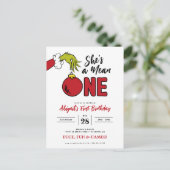 クリンチの1歳誕生日パーティー「彼女は意地悪なの」 ポストカード (スタンド正面)