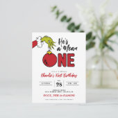 クリンチの1歳誕生日 悪いやつだよ! ポストカード (スタンド正面)