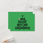 クリンチマスの夜に カード (正面/裏面インサイチュ)