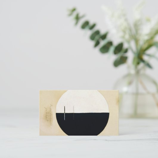 クリントによる地上生活における仏の視点 名刺 (スタンド正面)