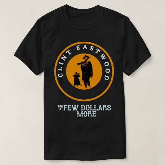 クリントイーストウッド43 Tシャツ (デザイン正面)