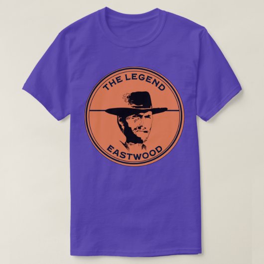 クリントイーストウッド45 Tシャツ (デザイン正面)