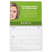 クリントンの政治ユーモアのカレンダー カレンダー (3月 2026)