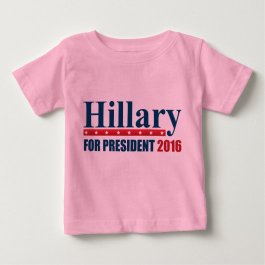 クリントン大統領 ベビーTシャツ (正面)