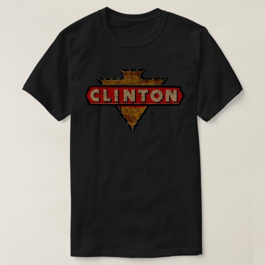 クリントン小型エンジンのヴィンテージ 動揺して Tシャツ (デザイン正面)