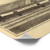 クリントン火災れんが工務店アンダーソン上陸 ポスター (角)