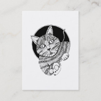 "クリントン猫"のACEOの芸術のトレーディングカード 名刺