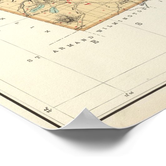 クリントン県 ポスター (角)