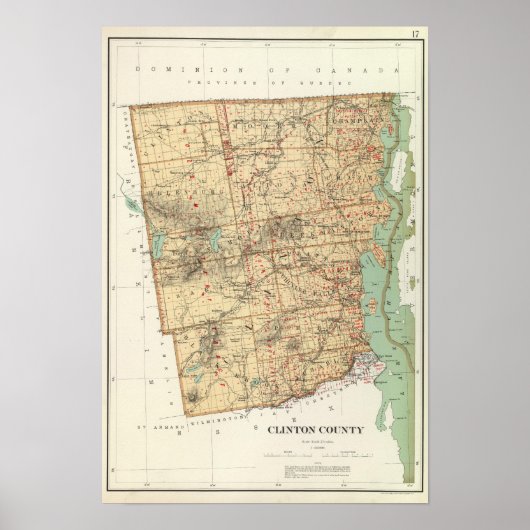 クリントン県 ポスター (正面)