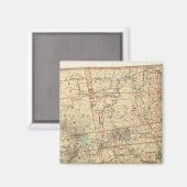 クリントン県 マグネット (正面/裏面)