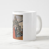 クリントン米大統領とヒラリー米大統領のクリスマス ジャンボコーヒーマグカップ (正面右)