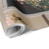 クリントン米大統領とヒラリー米大統領のクリスマス ラッピングペーパー (ロールコーナー)