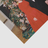 クリントン米大統領とヒラリー米大統領のクリスマス 薄葉紙 (詳細)