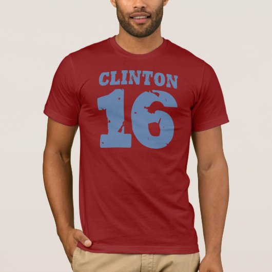 クリントン2016均一動揺して- .PNG Tシャツ (正面)
